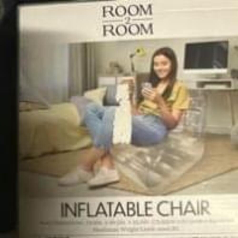 Inflatable chair clear